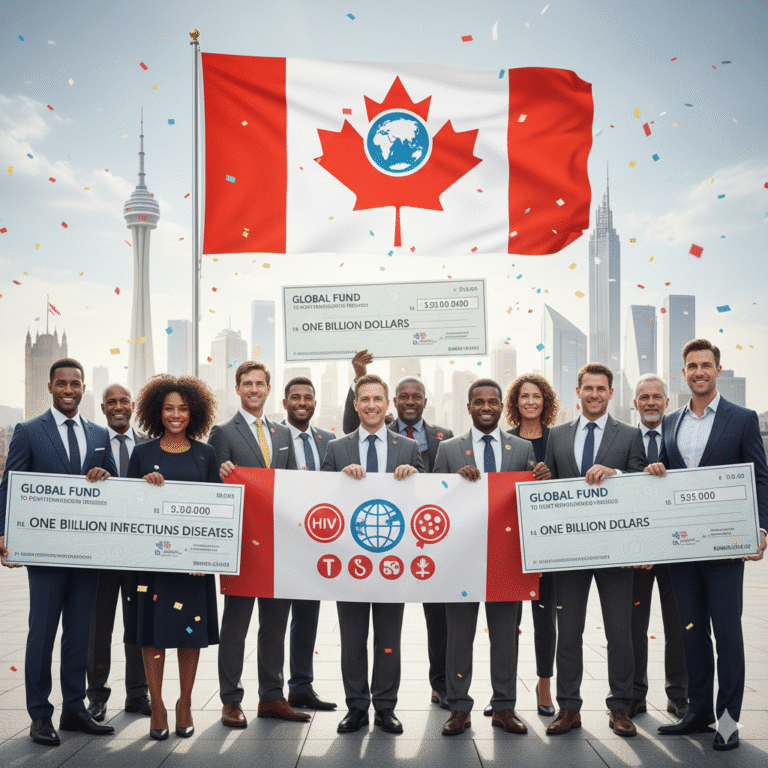 Canada Announces $1B for Global Fund to Fight Infectious Diseases