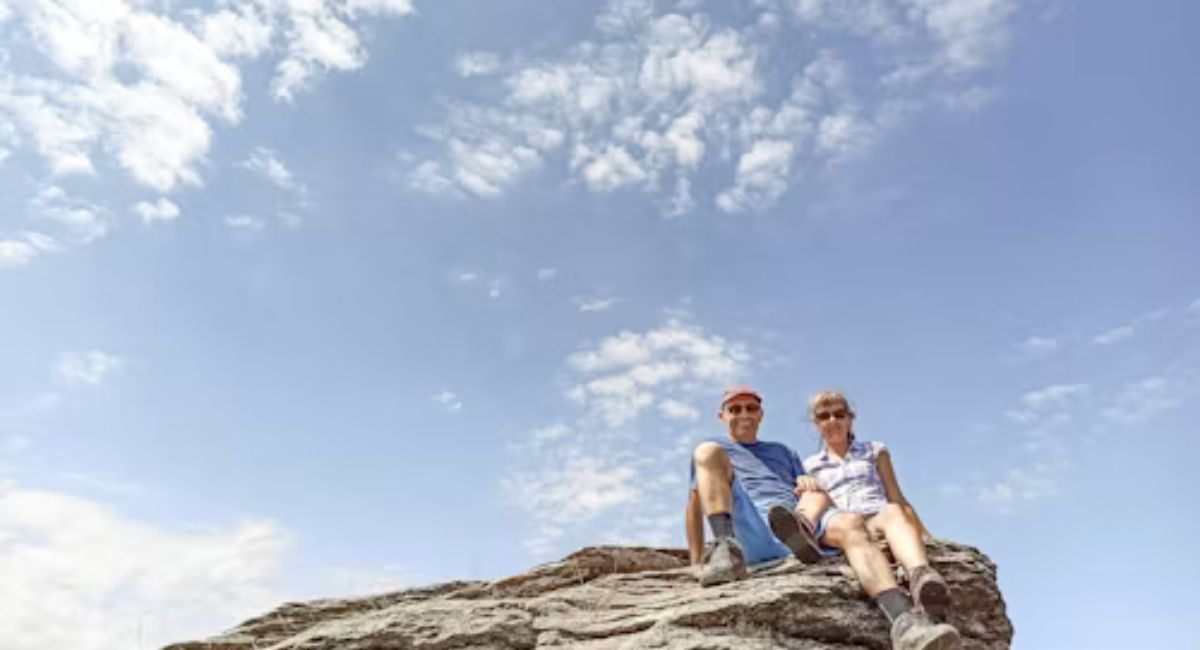 climber couple